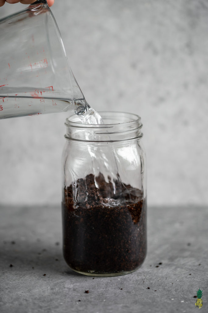 An easy guide to making the perfect cold brew at home! #coldbrew #coffee #diy #howto #vegan #easy #budgetfriendly #moneysaver #cheap #foolproof #breakfast #musthave #sweetsimplevegan