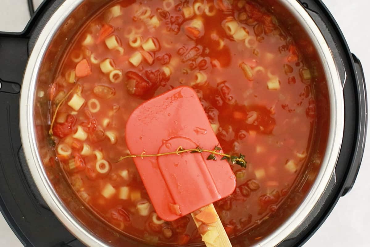 instant pot lentil soup step by step