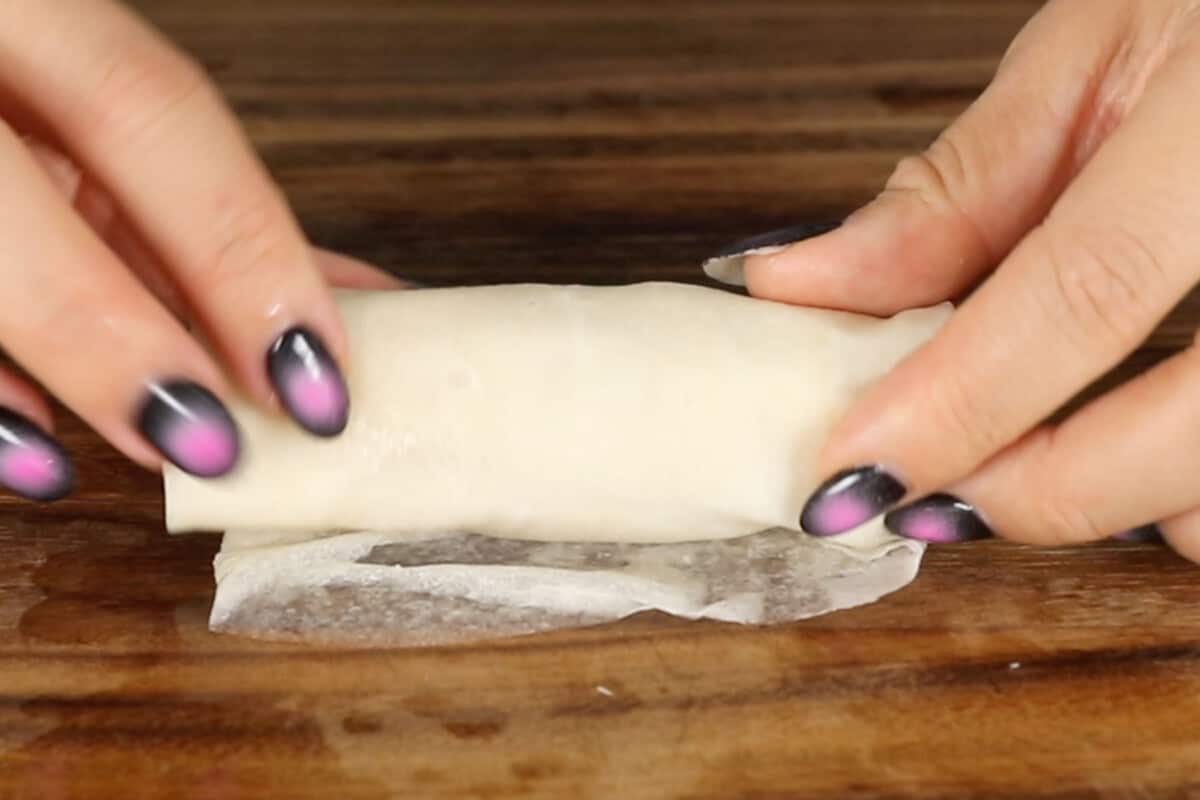 how to roll lumpiang gulay